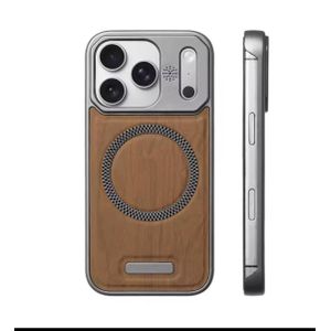 Coque iphone 17 pro max gris marron P13
