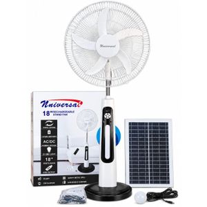 Ventilateur solaire rechargeable Universal de 18 pouces