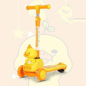 Trottinette à trois roues pour enfants de 3 à 7 ans, garçons et filles