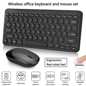 VIC Clavier Et Souris Sans Fil Bluetooth Pour Tablette Android Ios Windows Phone