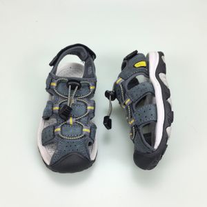 Gm Chaussure Kito en cuir  Enfan-bleu