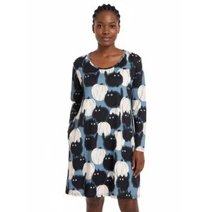 Robe midi à manches longues pour femme – Style décontracté / Soirée – ZK190007