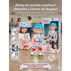 Poupée enfant Romi Patinadoria 