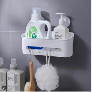 Porte-Savon Mural Blanc - Support Savon Égouttoir Salle de Bain