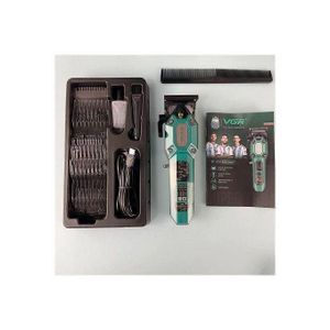 VGR Tondeuse à Cheveux Professionnelle Sans Fil Rechargeable électrique V-600