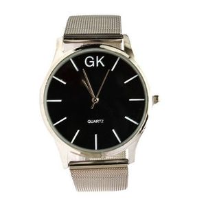 Montre Homme GK Fond Noir  - Argent