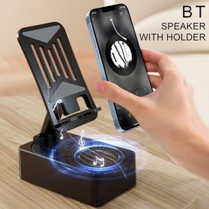 Support de Téléphone avec haut-parleur Bluetooth sans fil pour maison et bureau YH