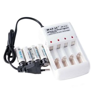 chargeur numérique Jiabao JB-212 est conçu pour les piles rechargeables Ni-Cd et Ni-MH de type AA et AAA.