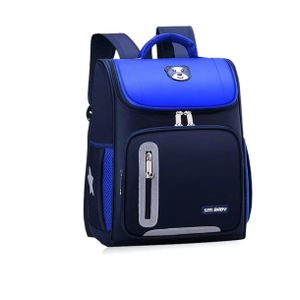 Sac à Dos Scolaire Enfant CP1–CP2 – Bleu Marine et Bleu Royal