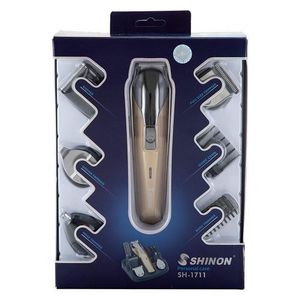 Shinon Tondeuse à Cheveux Rechargeable - Rasoir SH-1711 - Marron
