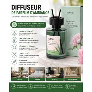 Diffuseur à Baguette pour Maison et bureau 2pcs 