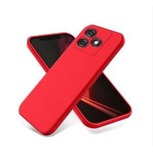 Coque Silicone Compatible Pour TECNO POP 10 C Avec Antichoc - ROUGE