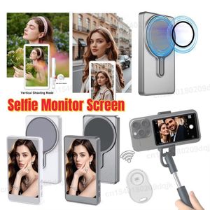 Ecran moniteur de selfie magnétique pour smartphone,  (Wi-Fi/Bluetooth) 3,5 et 5 heures 1800 mAh à 2300