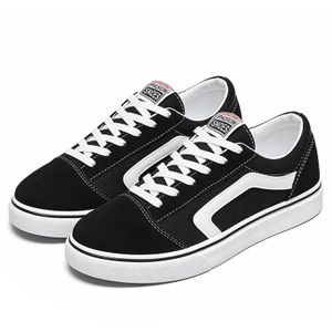 SHJO Baskets Homme Léger Similicuir Respirant Confortable Tendance Boutique Marche Mode Chaussures - Noir