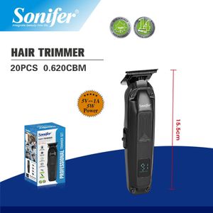 Sonifer Tondeuse Professionnelle SF-9744 - Lames Acier Carbone - Écran LED