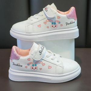 Chaussure enfant - Basket décontractée pour fille - Rose