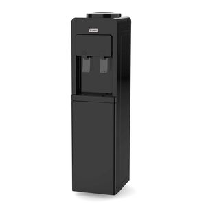 SMART TECHNOLOGY Distributeur d’Eau STFO-BR_509 –420W – 2 Robinets (Eau Chaude & Froide) Avec Mini-Réfrigérateur Intégré– Noir-Garantie 6 Mois