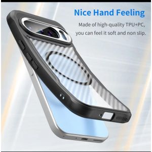 Coque pixel 9  / pixel 9 pro transparent noir 