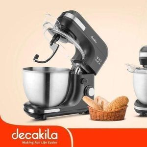 Decakila  Batteur Electrique 600W + Bol Inox 5L Kemx003B