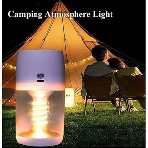 Éclairage De Tente D'extérieur Rechargeable Lumière D'ambiance De Camping JU