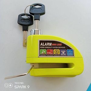 Genetic Cadenas Avec Alarme Pour Moto