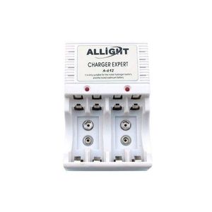 Allight Chargeur Pour 4 Piles Rechargeables Avec Couverture - Blanc