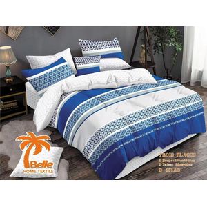 Belle Lot de 2 Draps et 2 Taies - Confort et Élégance pour Lit 3 Places 