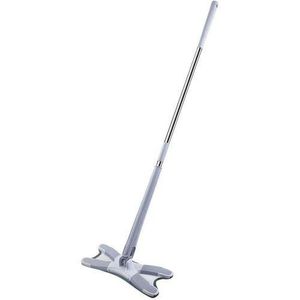 Balai serpillière pliable couleur Gris et blanc 
