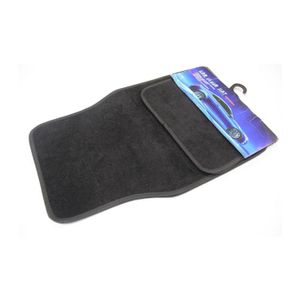 Auto Plus  lot de 4 tapis de sol auto universels en PVC, pour le nettoyage et le nettoyage de votre voiture.