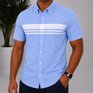 TAFA Chemise Hommes Manches Courtes