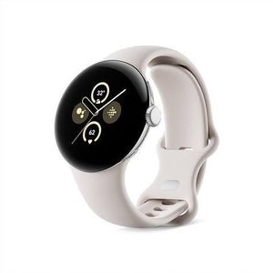 Google Pixel watch 2 (41 mn)-Couleur argent- Esim 4G LTE