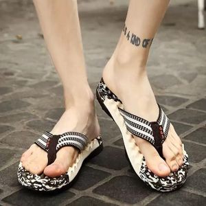 VANHUHU Chaussures pour homme, sandales respirantes à demi-ouvertes, chaussures décontractées noires