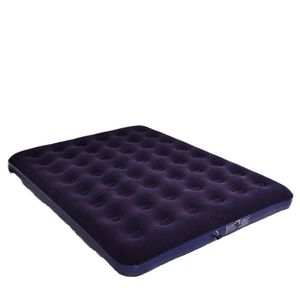 Lit gonflable portable de grande capacité, 1,9 m × 1,5 m