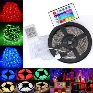 Bande Lumineuse LED RGB Ruban Décoratif 5m + Télécommande – Multicolore -  Ivoirshop - Site de vente en ligne en Côte d'ivoire