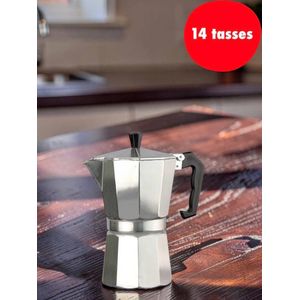Cafetière Inox Élégante - 14 Tasses de Plaisir