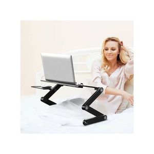 Generic Support pour Ordinateur pliable - Lapdesk Ergonomic - Aluminum -  Prix pas cher