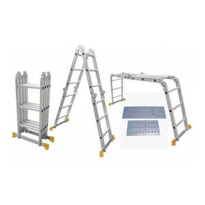 TOTAL Echelle Alu 3 Sections  Extensions Originale TOTAL