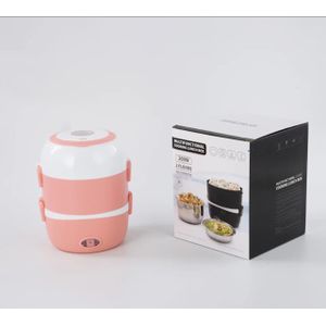Lunch Box Chauffante et Cuiseur Électrique Multifonction – 2 Étages