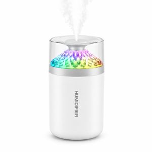 Humidificateur Nano-Mist LED Rechargeable – Hydratation Intense et Ambiance Moderne