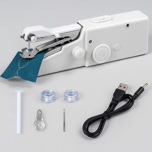 Machine à coudre portable à main, mini sans fil, parfaite pour les adultes, les débutants et les réparations à domicile rapides