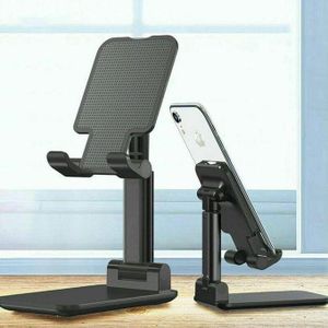 Support de téléphone portable réglable avec base lestée - Support pliable pour smartphone compatible avec tous les smartphones