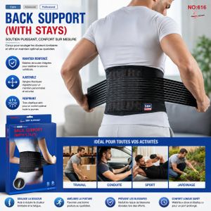 Ceinture de Maintien Dorsal SBK 616
