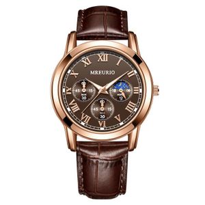 Montres quartz quartz sport homme bracelet en cuir