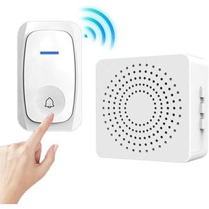Cette sonnette sans fil à brancher est facile à installer, étanche, propose 38 sonneries, 3 niveaux de volume et une interface USB. Elle convient aux appartements, bureaux, magasins, entrepôts, etc.