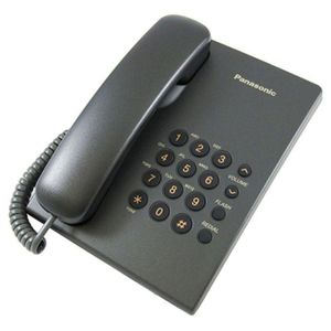 Panasonic   ( Panasonic) Téléphone Fixe Avec Fil - KX-TS500