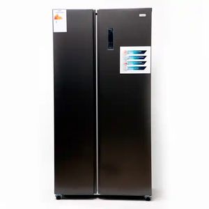 Nasco Réfrigérateur No Frost  Americain-  HNASF2-55S  - 2 PORTES - 436 Litres - Gris