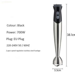 Mixeur Plongeant Multifonction 2-en-1 – 800W