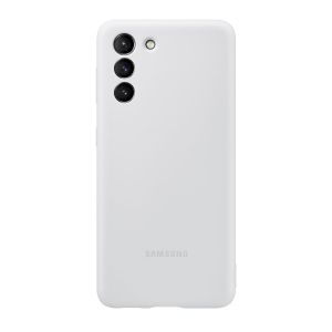 SAMSUNG Coque en Silicone Galaxy S21 plus -Blanc 