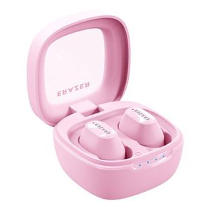 Lenovo Écouteurs Bluetooth XT62 dans l'oreille avec réduction du bruit et durée de vie de la batterie, adapté aux écouteurs sans fil sportifs, Rose