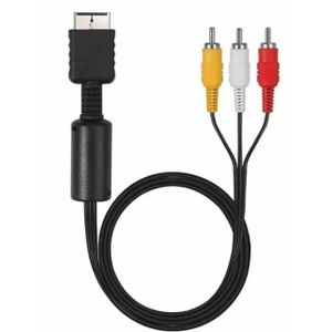 Câble Adaptateur HDMI vers 3 RCA Mâle Audio Vidéo Longueur 1.8 Mètres